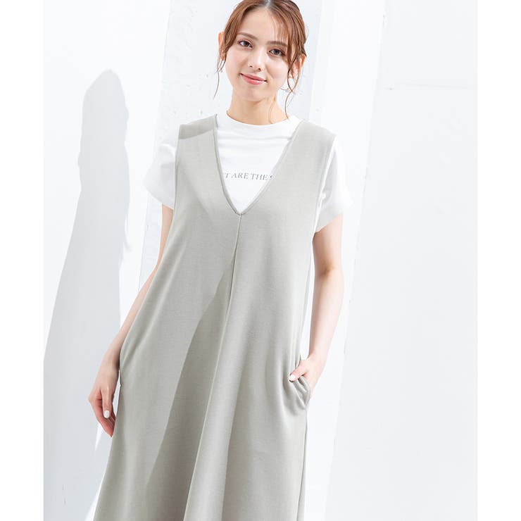 ワンピース ジャンスカ ジャンパースカート | Honeys | 詳細画像19 