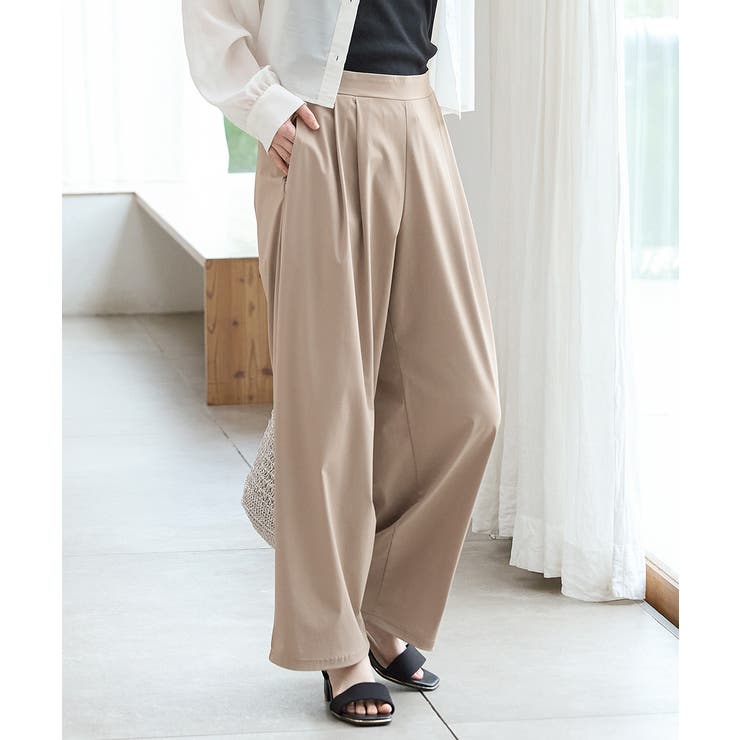 グレージュ | ボトムス パンツ ストレートパンツ | Honeys