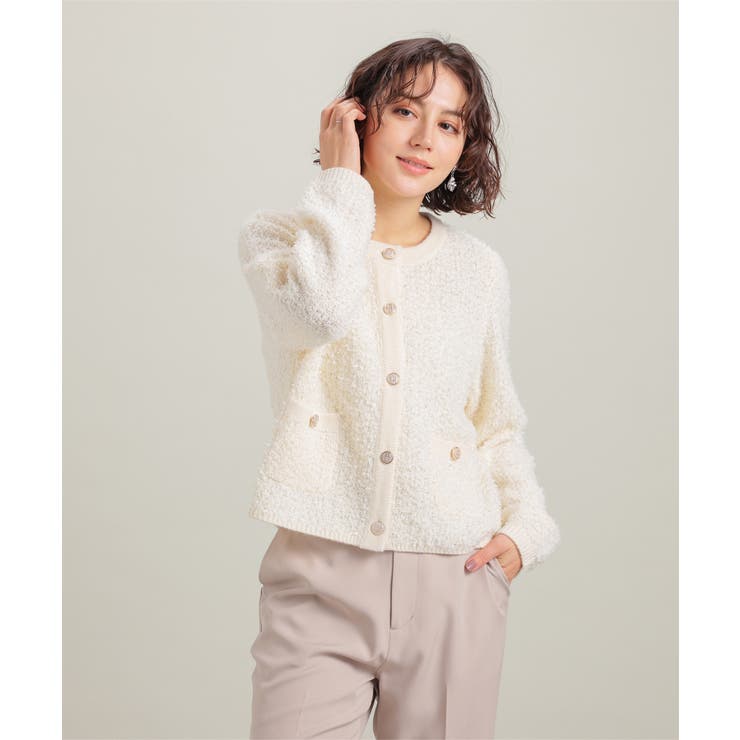 トップス カーディガン 長袖 | Honeys | 詳細画像10 