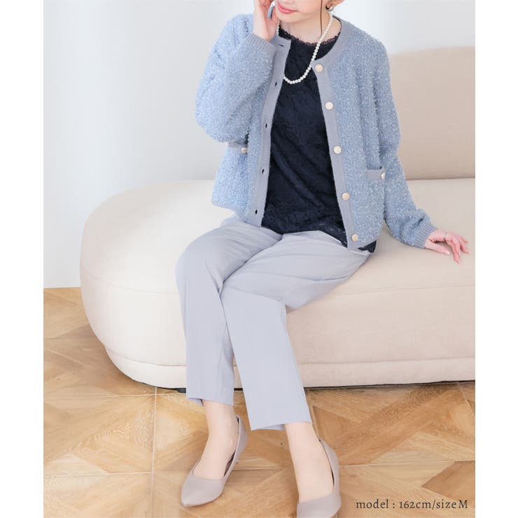 トップス カーディガン 長袖 | Honeys | 詳細画像11 