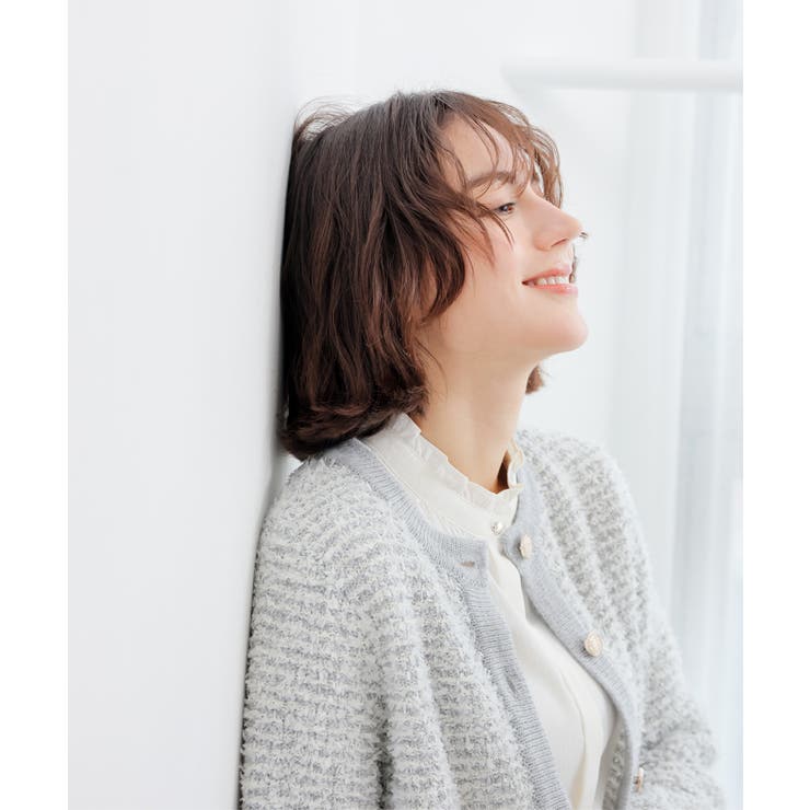 トップス カーディガン 長袖 | Honeys | 詳細画像6 