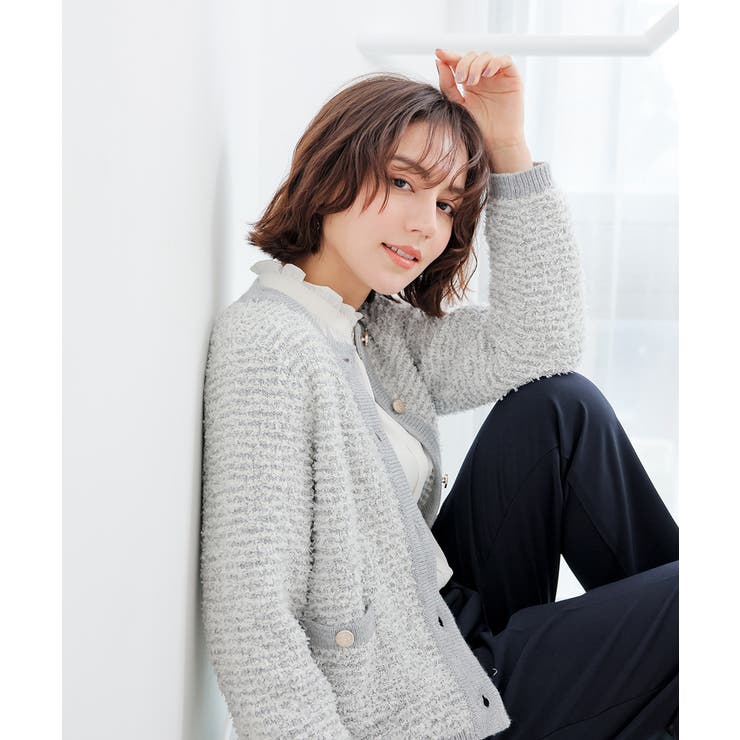 グレーＭｉｘ | トップス カーディガン 長袖 | Honeys