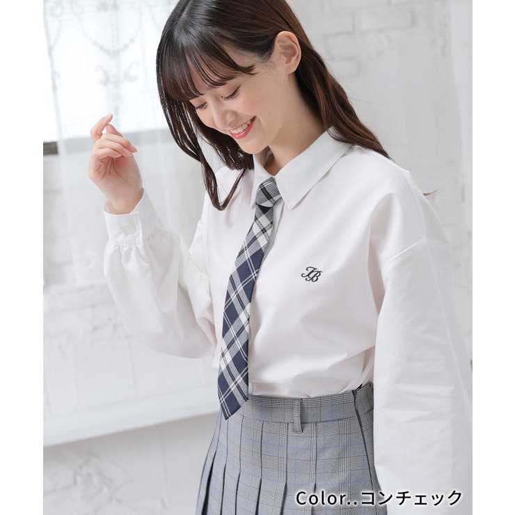 ネクタイ チェック柄 ストライプ柄 | Honeys | 詳細画像4 