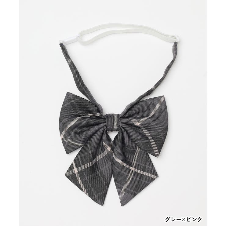 リボン チェック柄 制服リボン | Honeys | 詳細画像10 