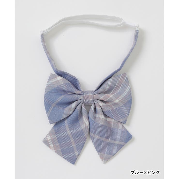 リボン チェック柄 制服リボン | Honeys | 詳細画像12 
