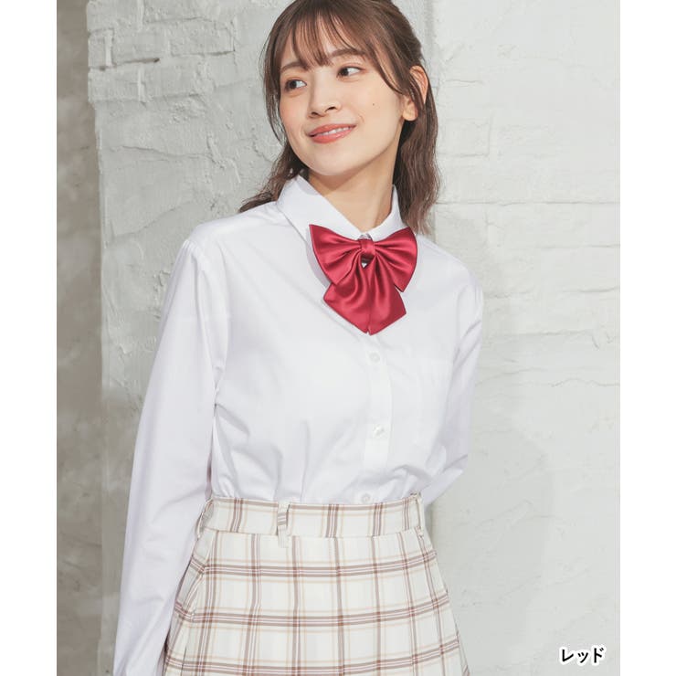 リボン チェック柄 制服リボン | Honeys | 詳細画像6 