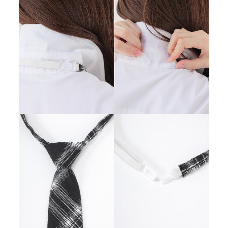 ネクタイ 制服ネクタイ 無地 | Honeys | 詳細画像16 