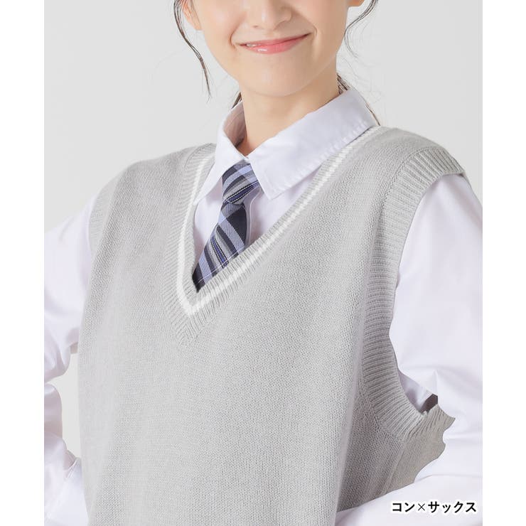 ネクタイ 制服ネクタイ 無地 | Honeys | 詳細画像6 