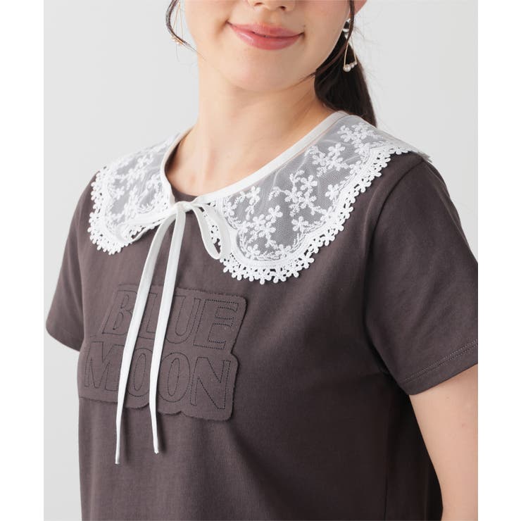 付け衿 レース 刺繍レース | Honeys | 詳細画像4 