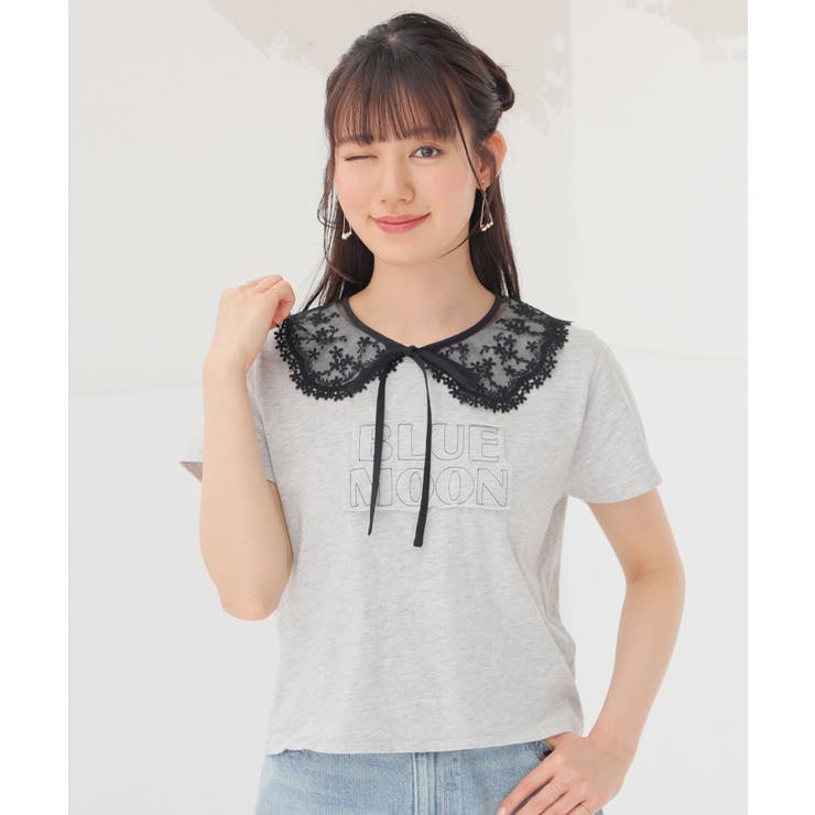 付け衿 レース 刺繍レース | Honeys | 詳細画像6 