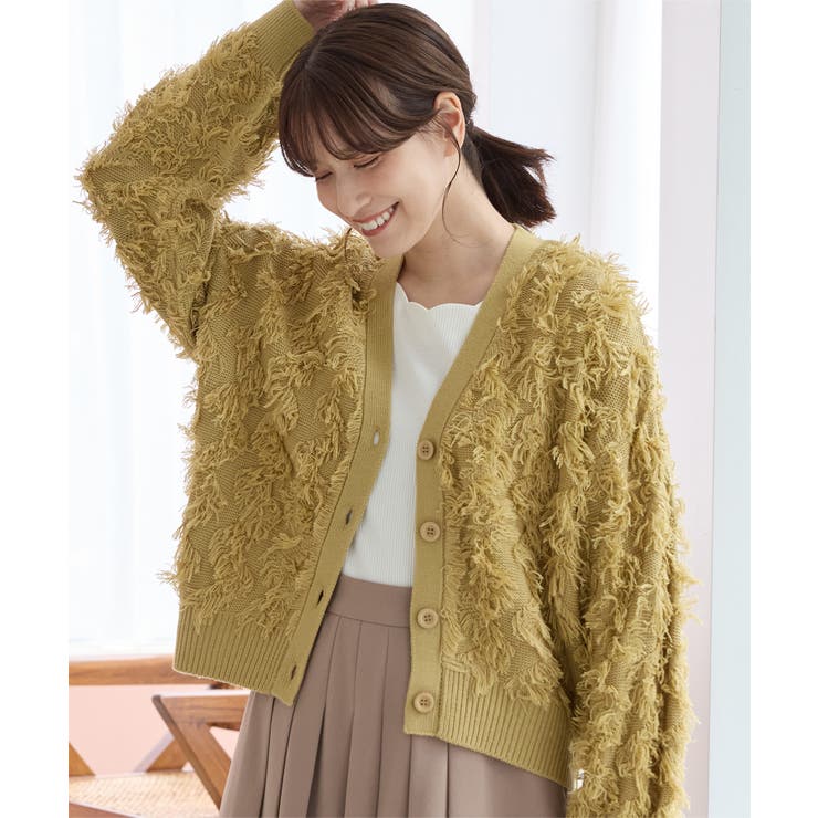 トップス カーディガン 長袖 | Honeys | 詳細画像7 