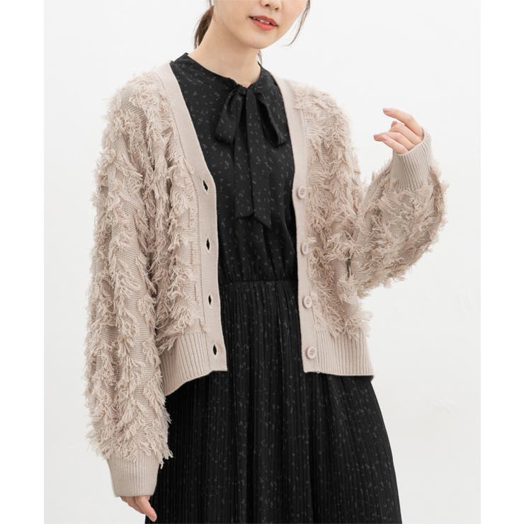 トップス カーディガン 長袖 | Honeys | 詳細画像9 