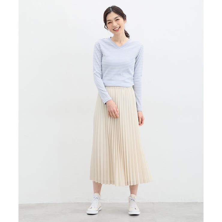 トップス 長袖 Vネック | Honeys | 詳細画像6 