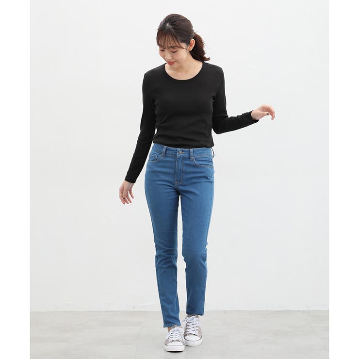 トップス 長袖 丸首 | Honeys | 詳細画像5 