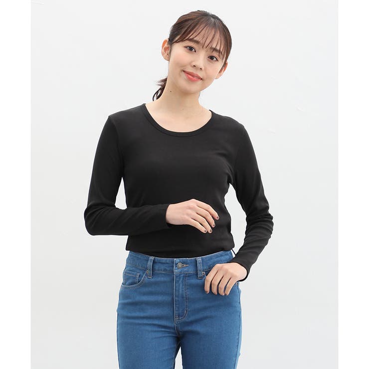 トップス 長袖 丸首 | Honeys | 詳細画像6 