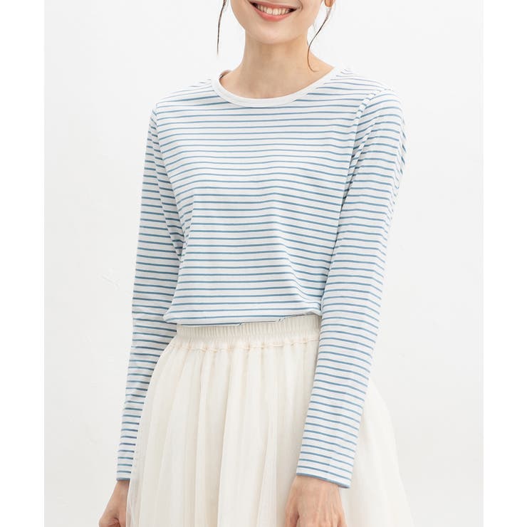 オフ×ブルー | トップス Tシャツ カットソー | Honeys