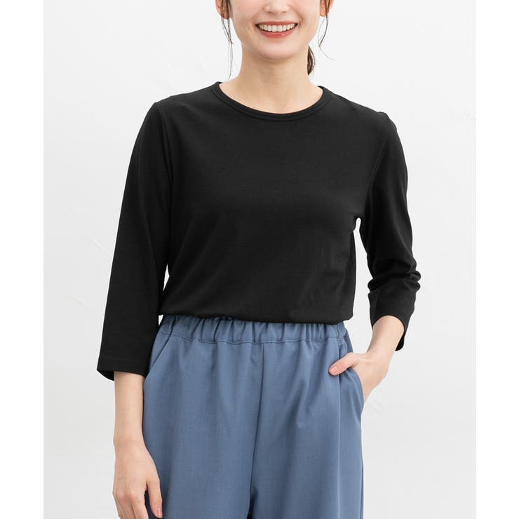 ブラック | トップス Tシャツ カットソー | Honeys