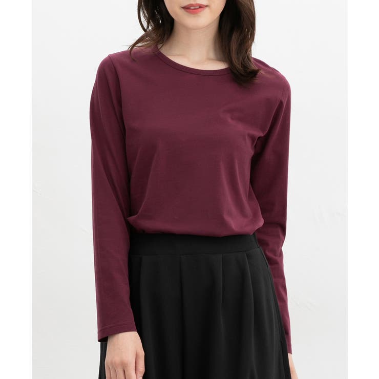 ボルドー | トップス Tシャツ ロンＴ | Honeys