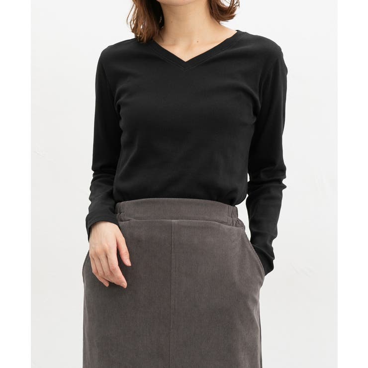 ブラック | トップス Tシャツ ロンＴ | Honeys