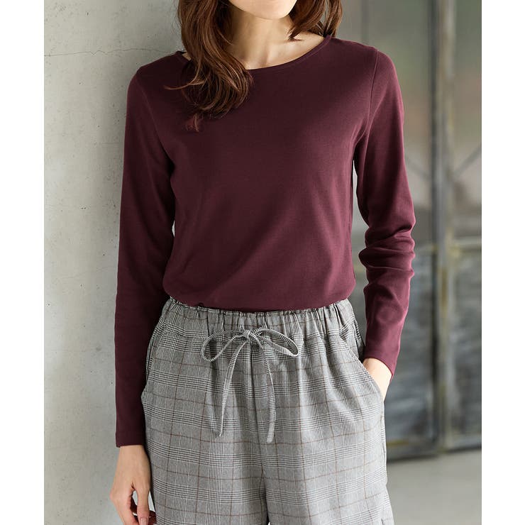 ボルドー | トップス Tシャツ ロンT | Honeys