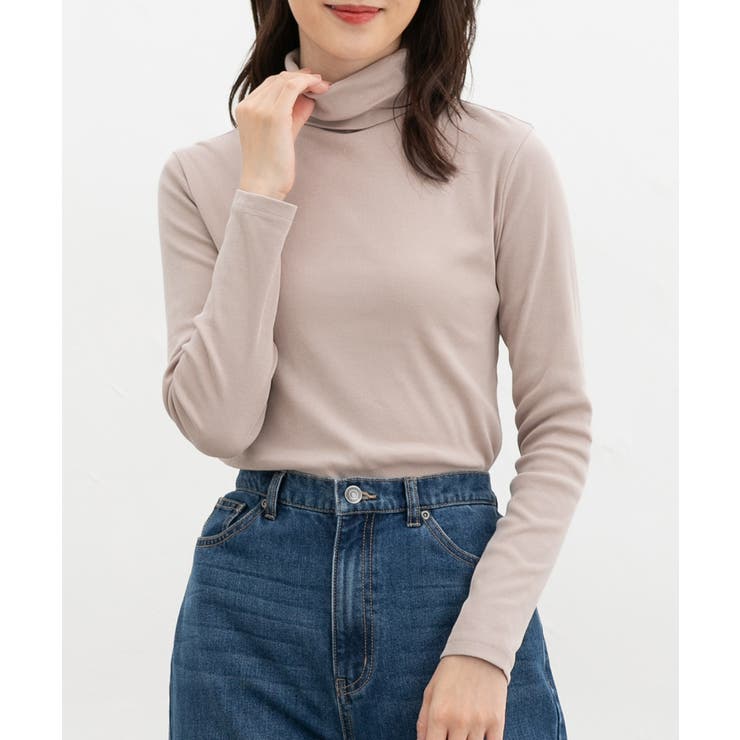 グレージュ | トップス カットソー 長袖 | Honeys