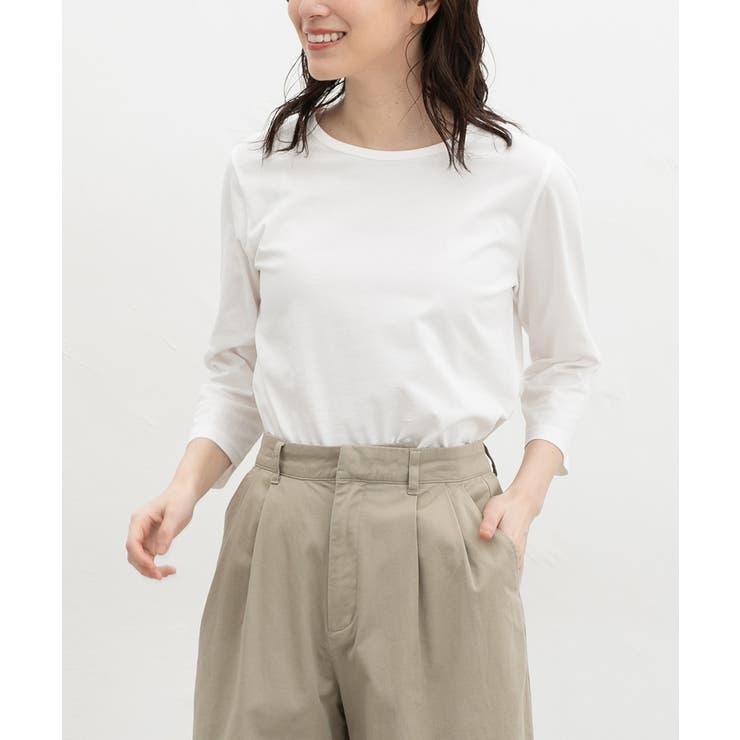 オフ | トップス Tシャツ ７分袖Tシャツ | Honeys