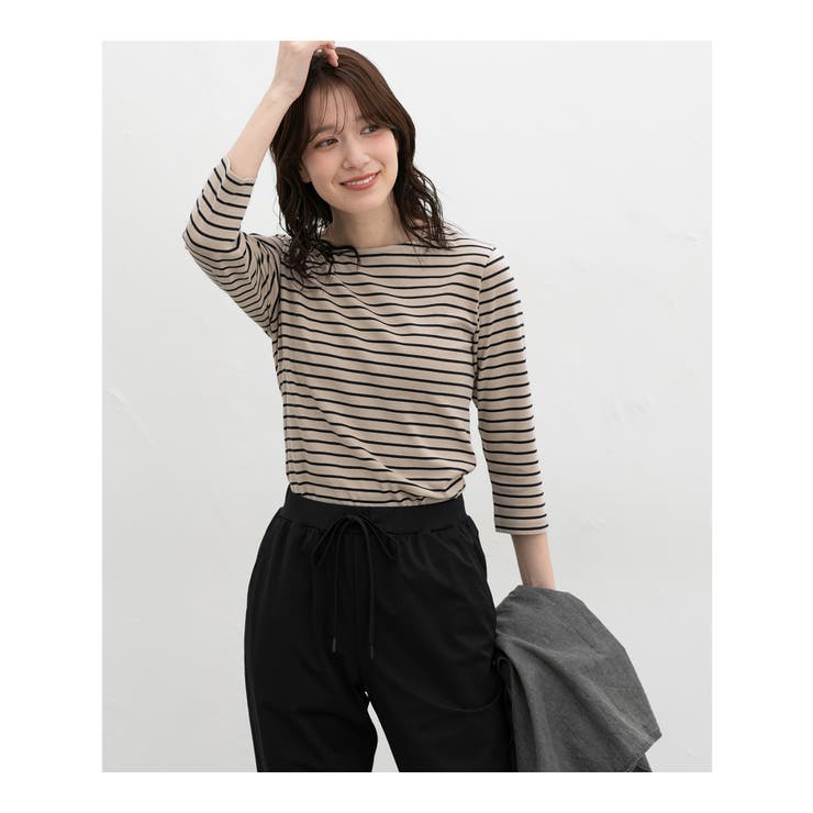 トップス Tシャツ ７分袖Tシャツ | Honeys | 詳細画像15 