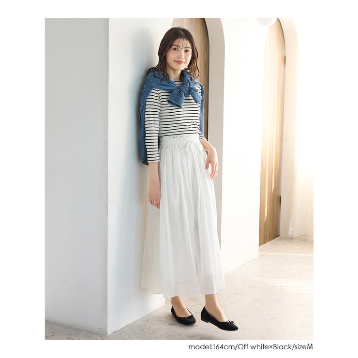 トップス Tシャツ ７分袖Tシャツ | Honeys | 詳細画像9 