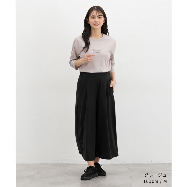 トップス Tシャツ ７分袖Tシャツ | Honeys | 詳細画像12 