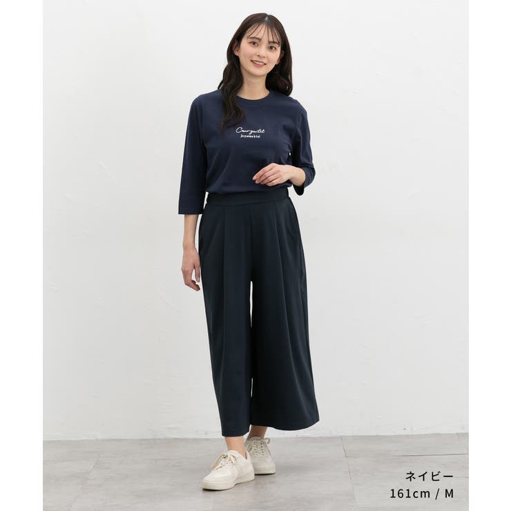 トップス Tシャツ ７分袖Tシャツ | Honeys | 詳細画像8 