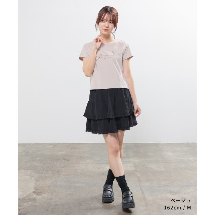 トップス Tシャツ 半袖Tシャツ | Honeys | 詳細画像11 