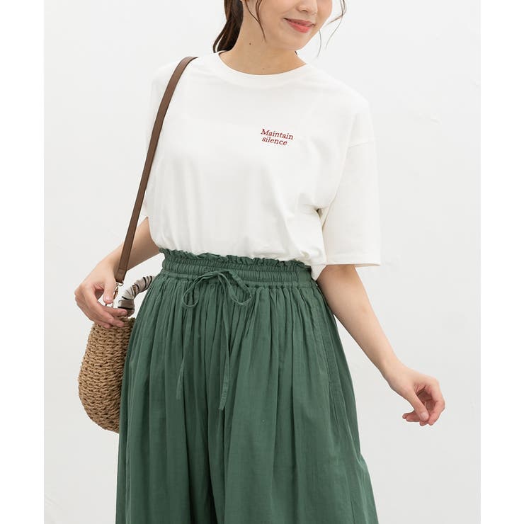 オフ×アカ | トップス Tシャツ 半袖Tシャツ | Honeys