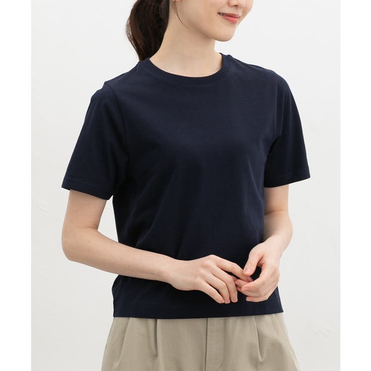 ネイビー | トップス Tシャツ 半袖Tシャツ | Honeys