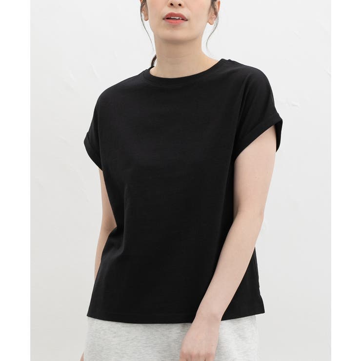 ブラック | トップス Tシャツ 半袖Tシャツ | Honeys