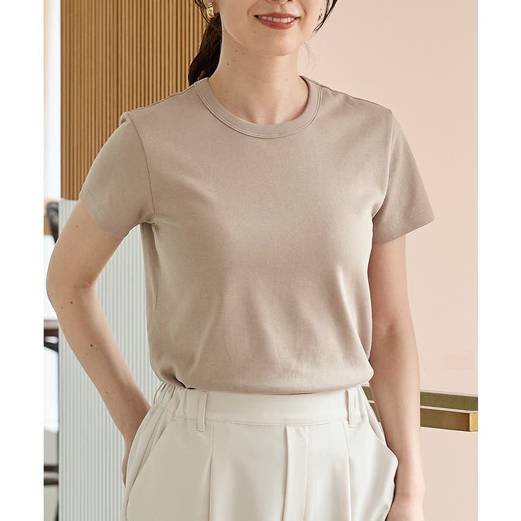 ダークベージュ | トップス Tシャツ 半袖Tシャツ | Honeys