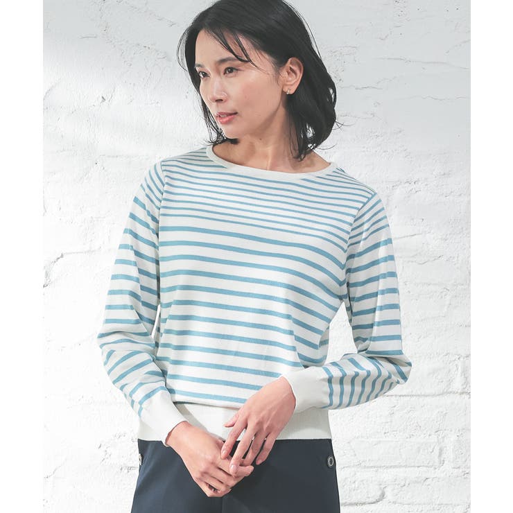 オフ×サックス | トップス ニット セーター | Honeys