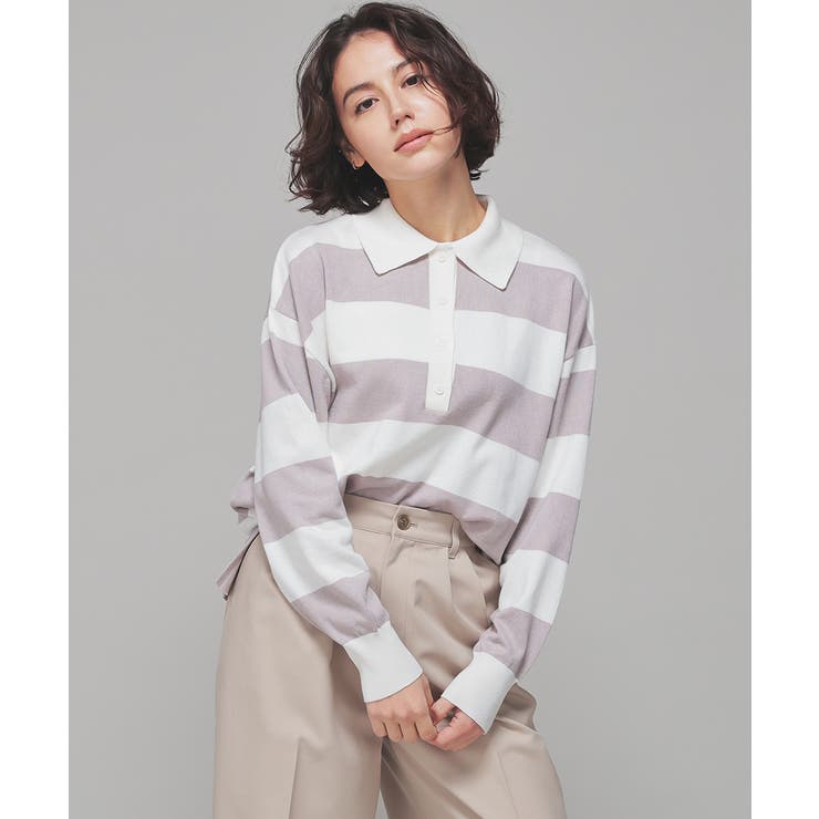 オフ×グレージュ | トップス ニット セーター | Honeys