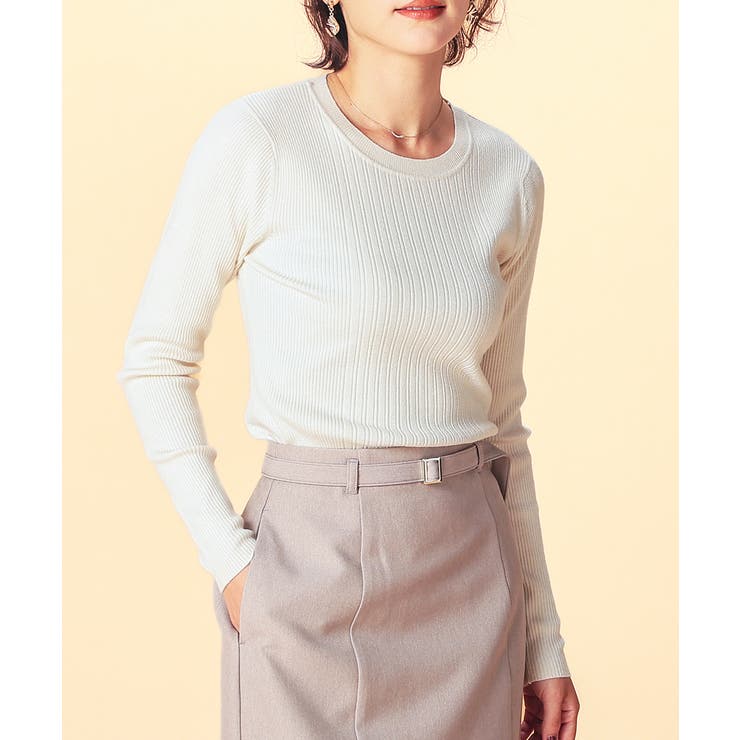 アイボリー | トップス ニット セーター | Honeys