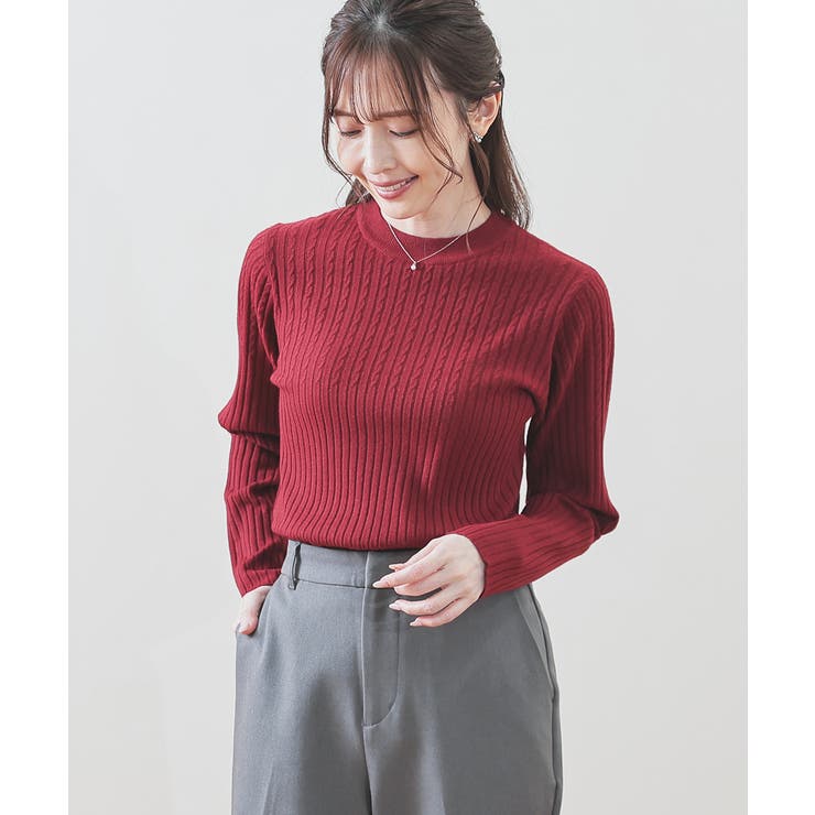 レッド | トップス ニット セーター | Honeys