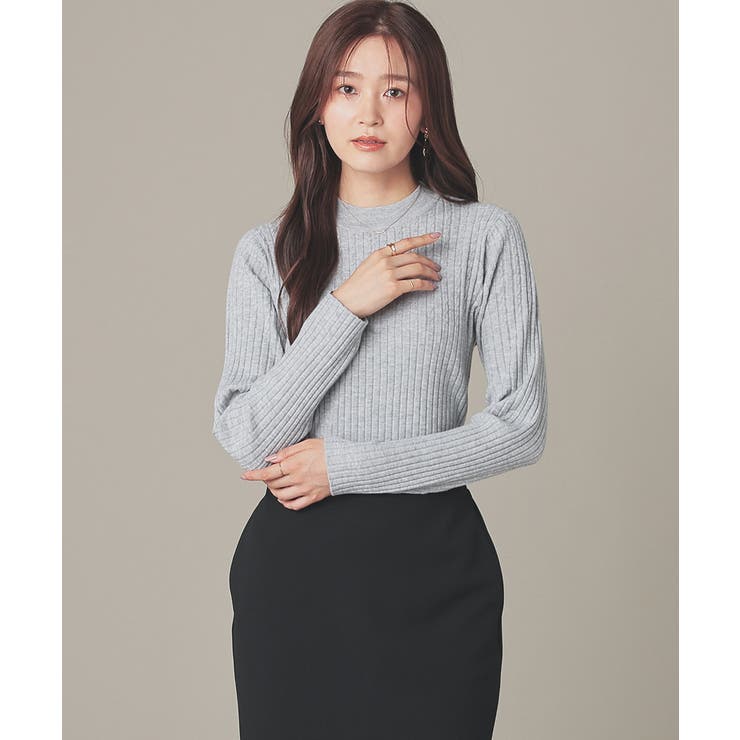 杢グレー | トップス ニット セーター | Honeys