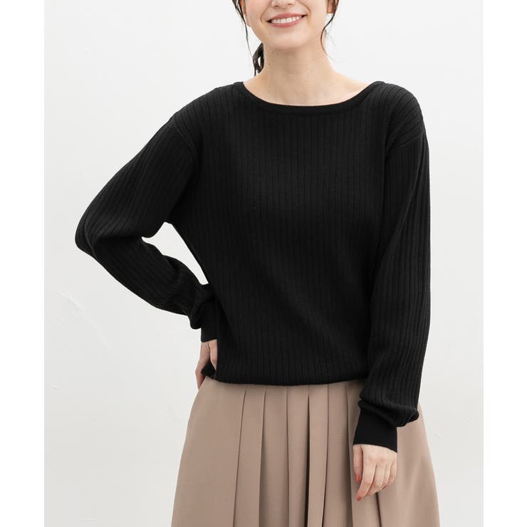 ブラック | トップス ニット セーター | Honeys