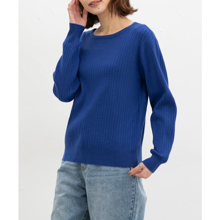 ブルー | トップス ニット セーター | Honeys