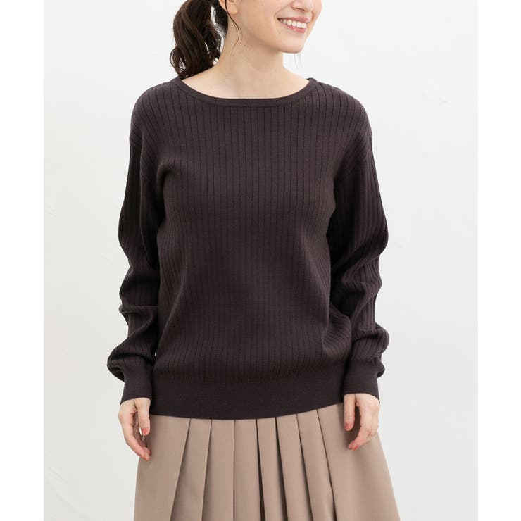 ブラウン | トップス ニット セーター | Honeys