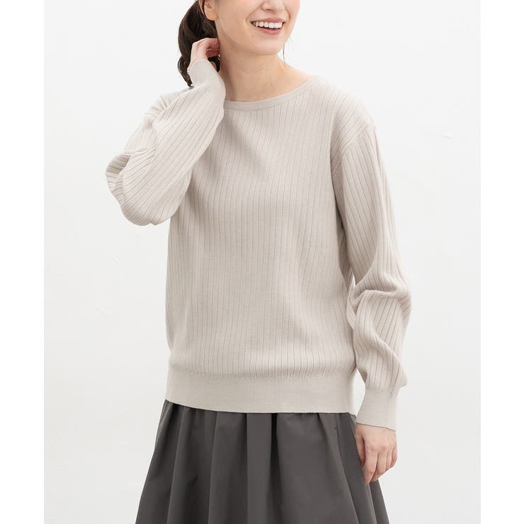 ベージュ | トップス ニット セーター | Honeys