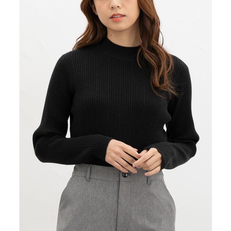 ブラック | トップス ニット セーター | Honeys