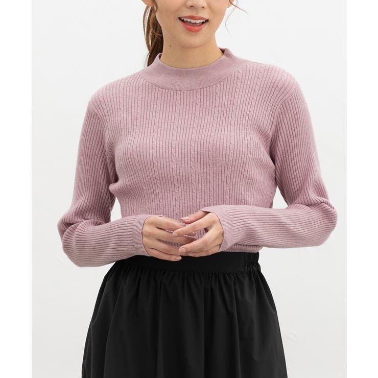 杢ピンク | トップス ニット セーター | Honeys