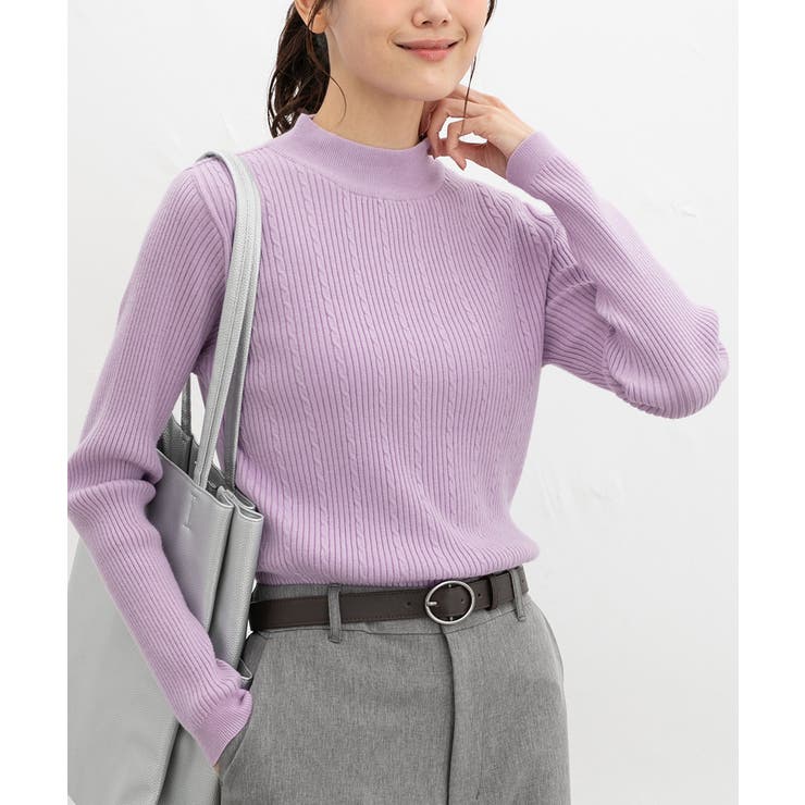 ラベンダー | トップス ニット セーター | Honeys