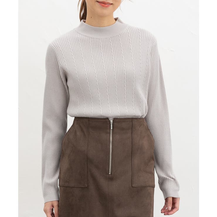 ベージュ | トップス ニット セーター | Honeys