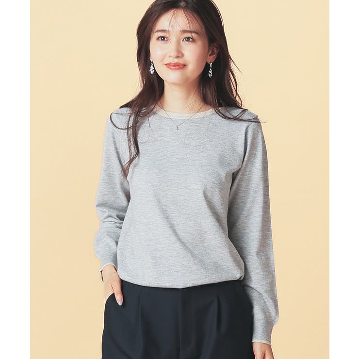 杢グレー | トップス ニット セーター | Honeys