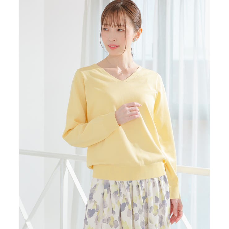 イエロー | トップス ニット セーター | Honeys